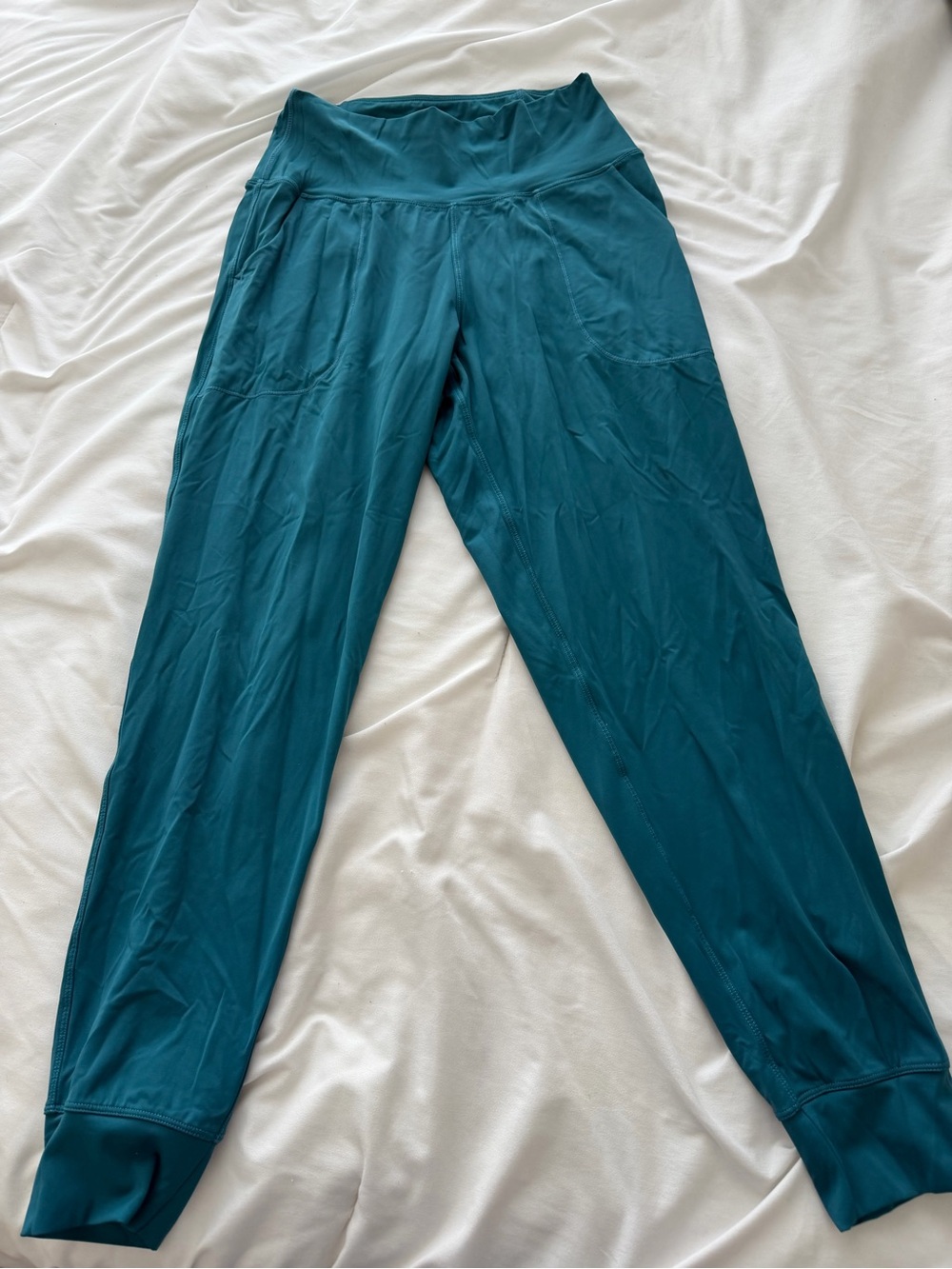 Old Navy Teal High-Rise Leggings with Pockets